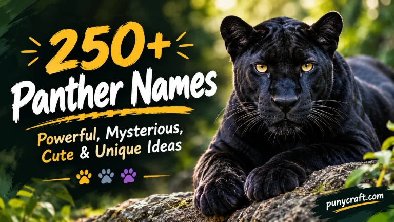 Panther Names
