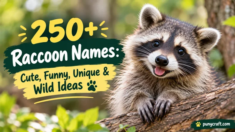 Raccoon Names