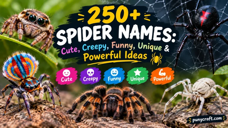 Spider Names