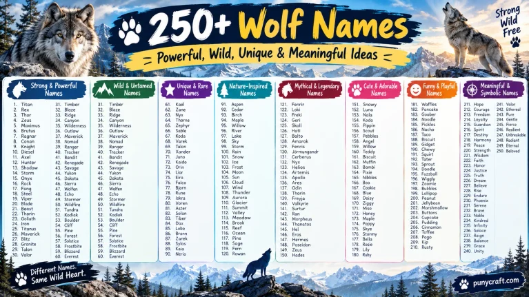 Wolf Names