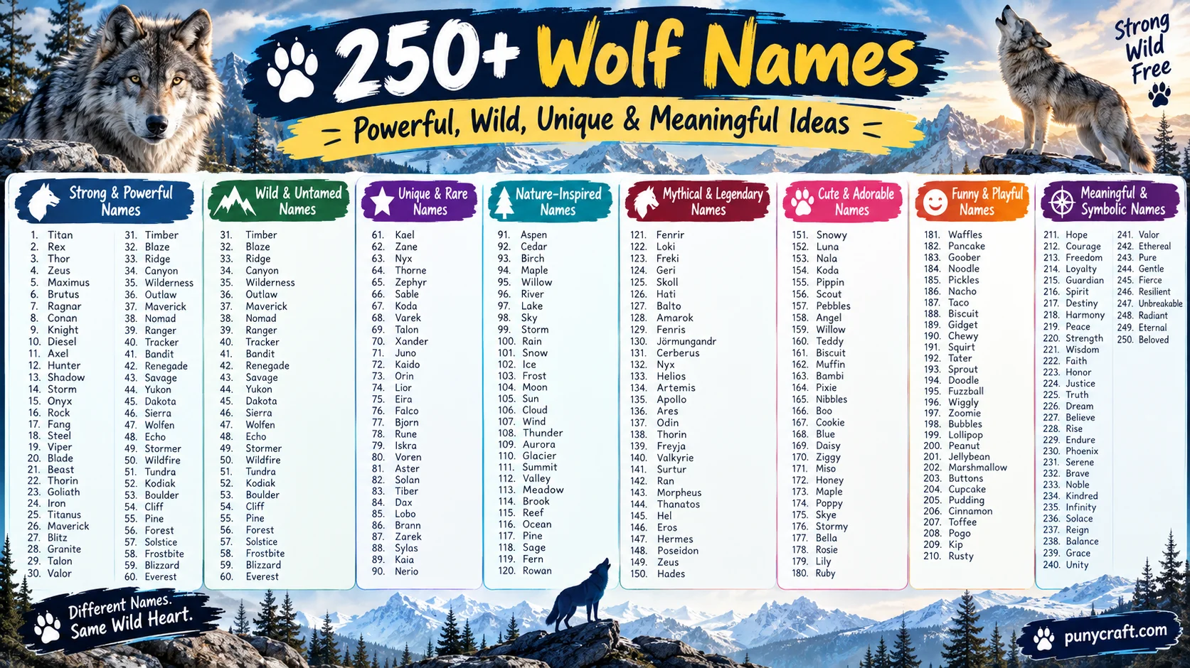 Wolf Names