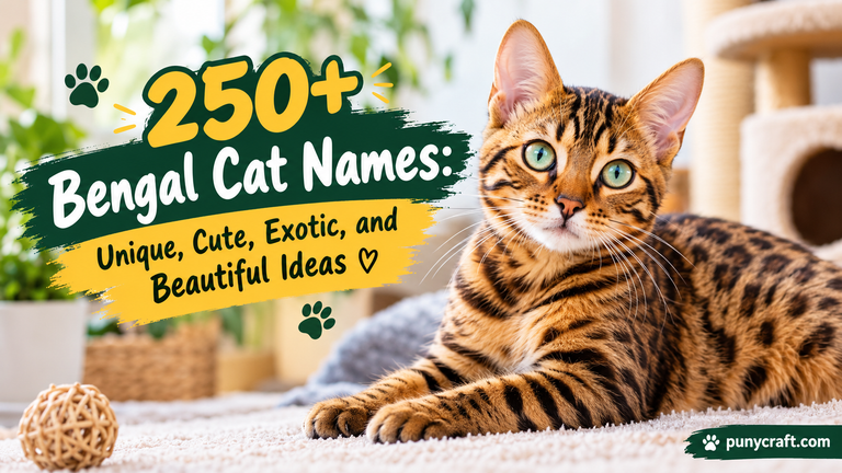 Bengal Cat Names