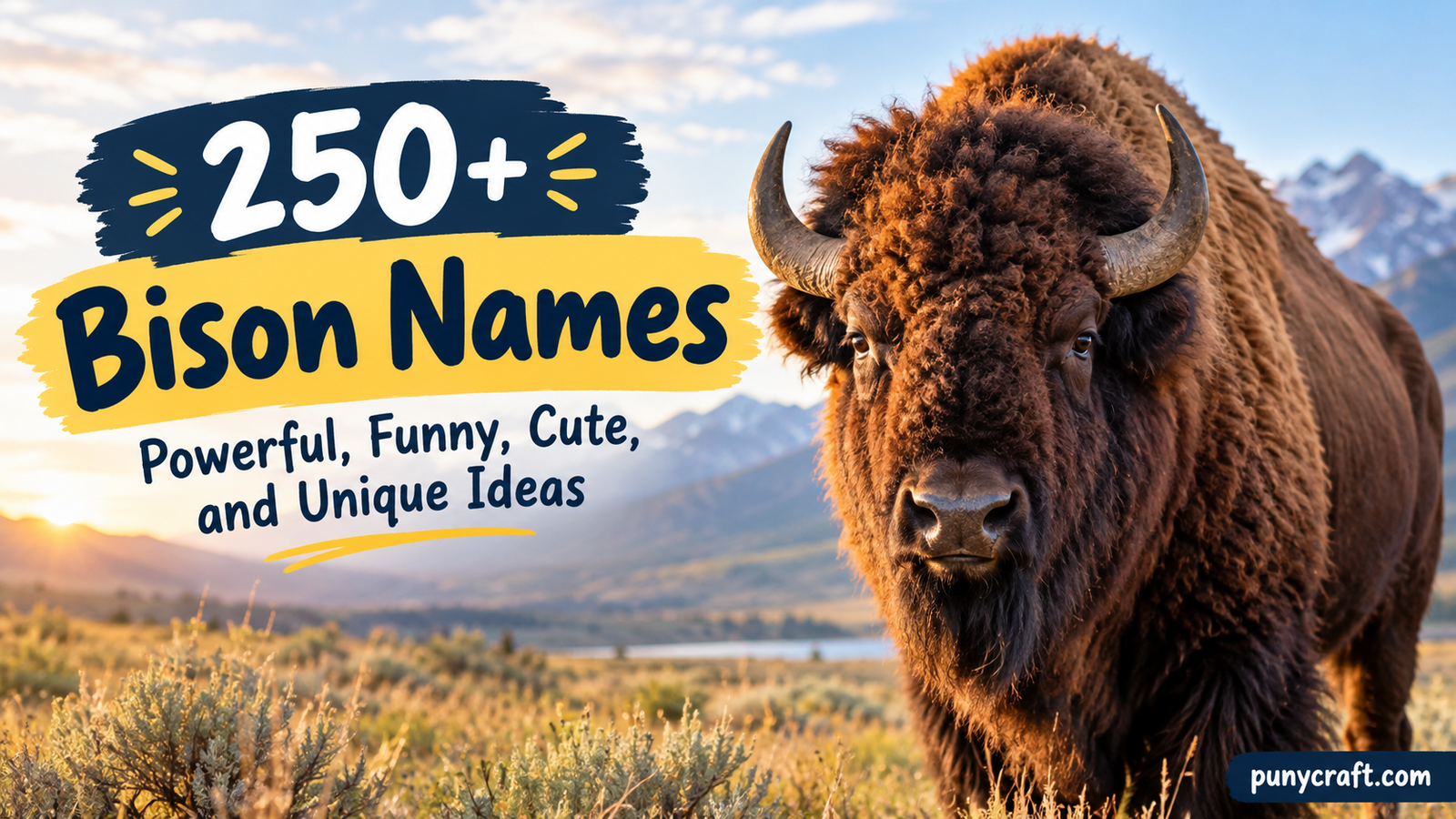 Bison Names
