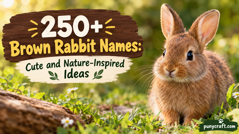 Brown Rabbit Names