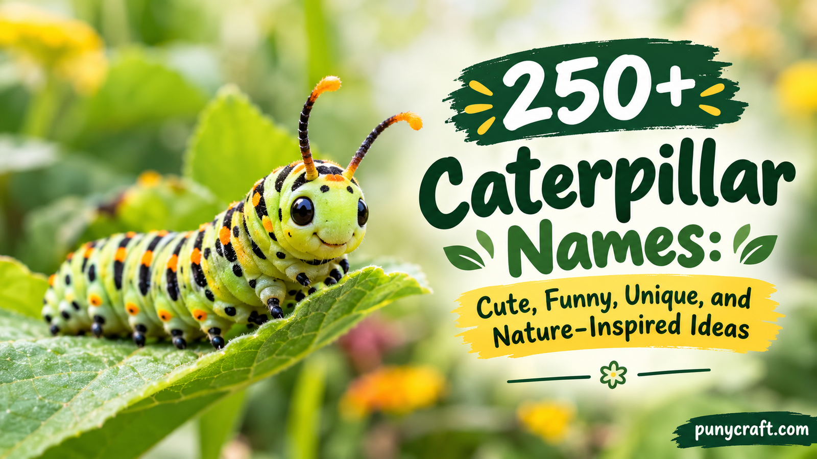Caterpillar Names