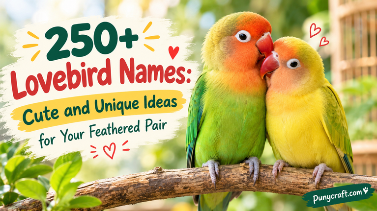Lovebird Names