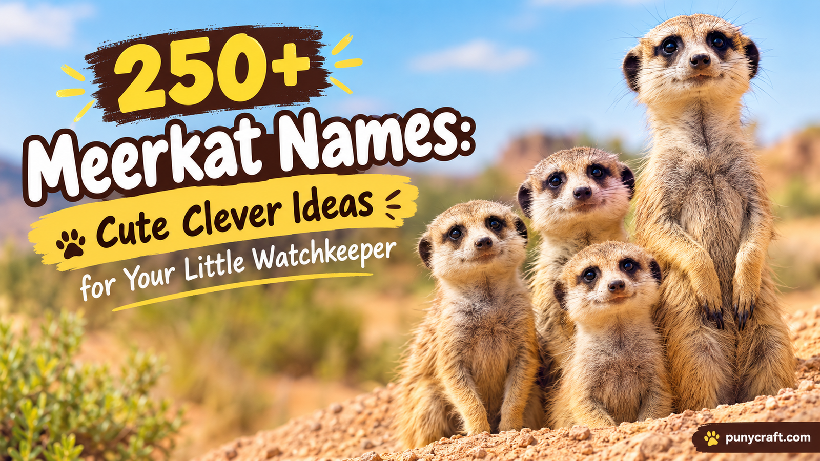 Meerkat Names