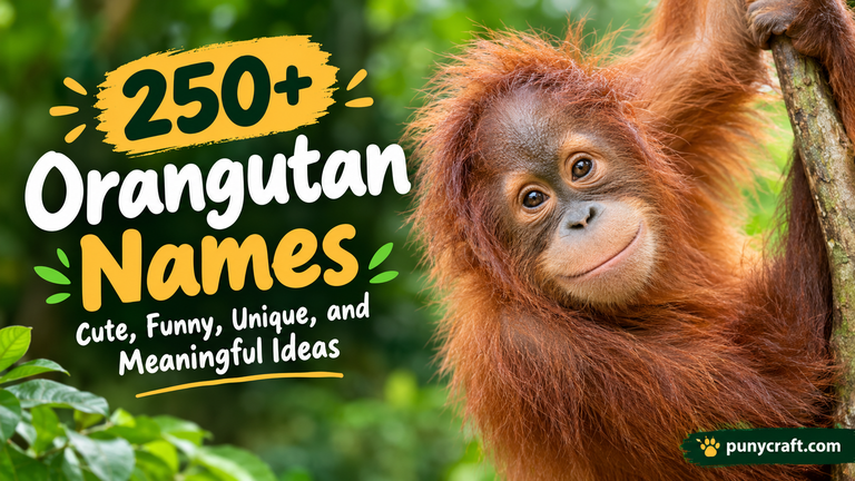 Orangutan Names