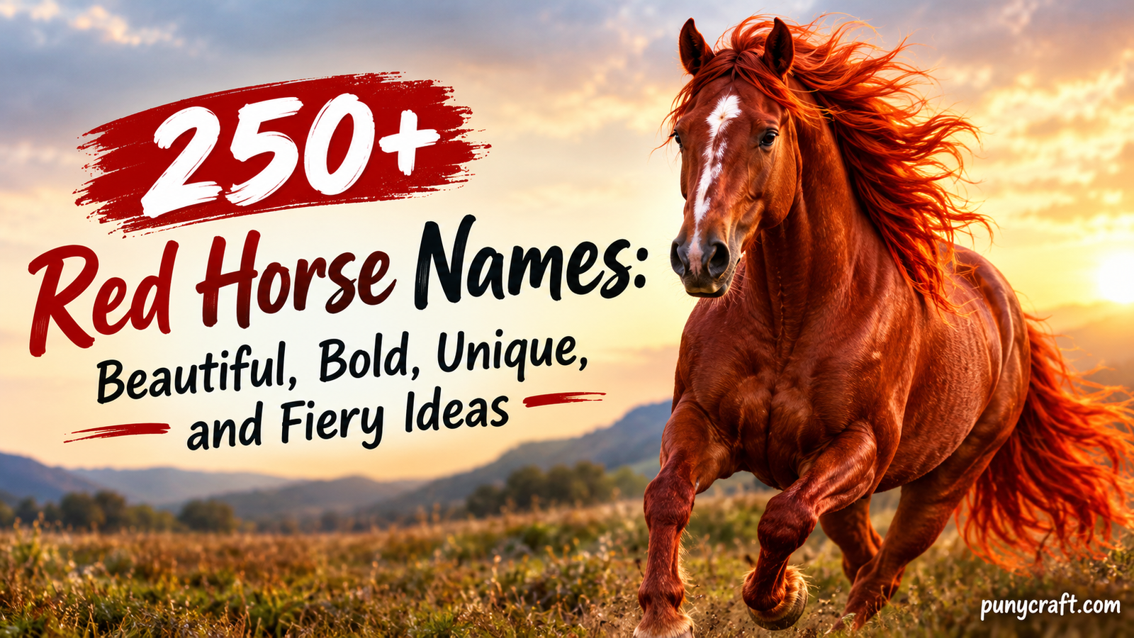 Red Horse Names