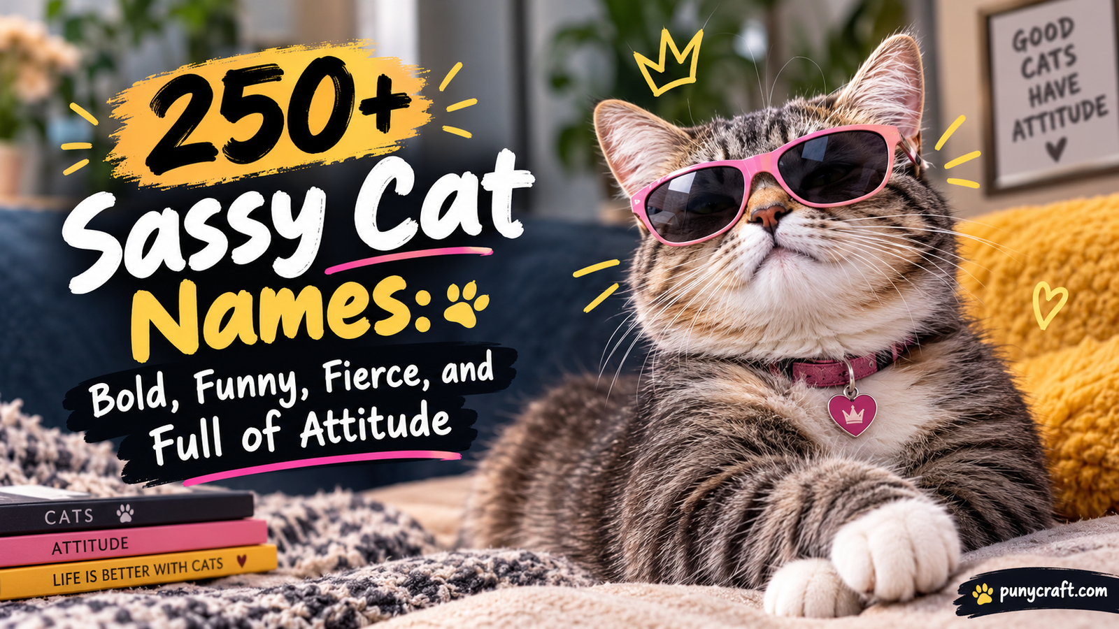 Sassy Cat Names