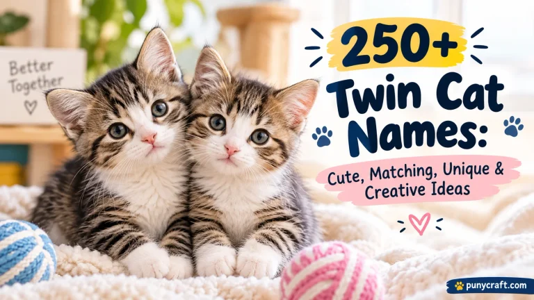Twin Cat Names